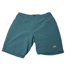 Tracksmith New England Mens Running Shorts Teal‎ Blue M W30 L8 Performance